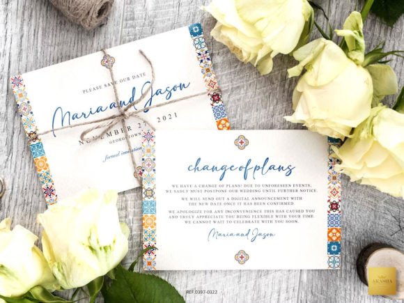 Download Mexican Theme Save the Date Card - Save Collection