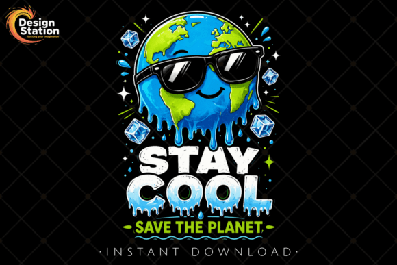 Download Stay Cool Save the Planet PNG - Save Collection