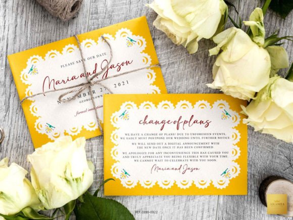 Download Mexican Theme Save the Date Card - Save Collection