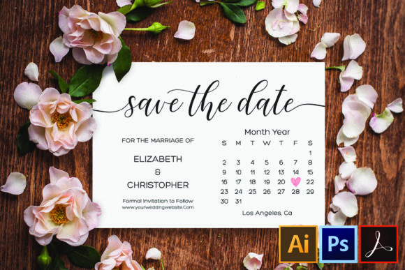 Download Save the Date, Printable Save the Date - Save Collection