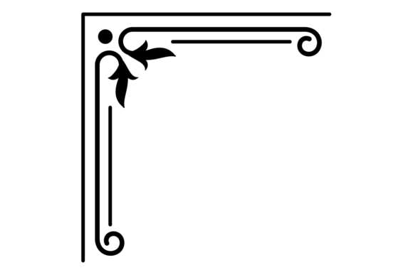 Download Flourish Corner. Decorative Calligraphic - Flourish Collection
