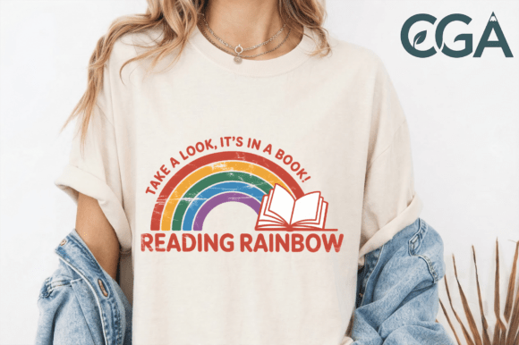 Download Retro Reading Rainbow PNG - Retro Collection