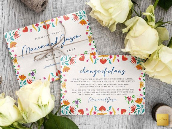 Download Mexican Theme Save the Date Card - Save Collection