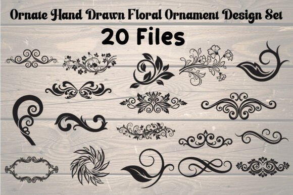 Download Vintage Decorative Swirls &amp; Flourishes - Flourish Collection