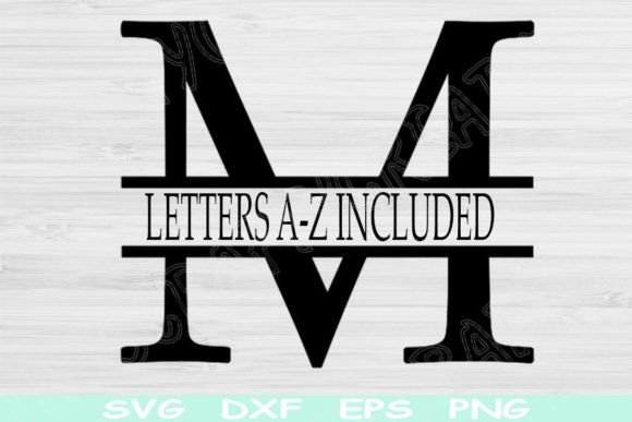 Download Split Letter Monogram Svg, Alphabet Svg - Letter Collection
