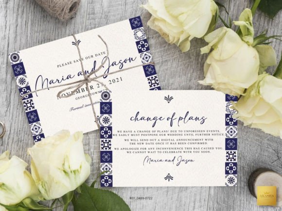 Download Mexican Theme Save the Date Card - Save Collection