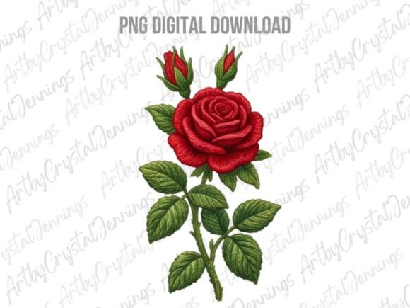 Download Red Rose Botanical PNG Clipart - Rose Collection