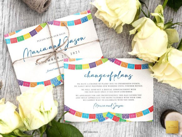 Download Mexican Theme Save the Date Card - Save Collection