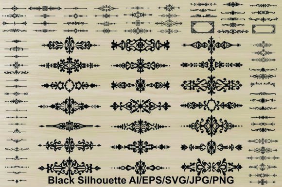 Download Flourishes Bundle, Flourishes, Dividers - Flourish Collection