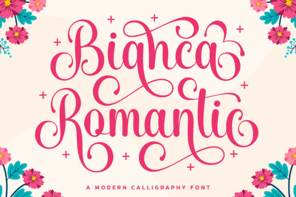 Download Bianca Romantic Font - Romantic Collection